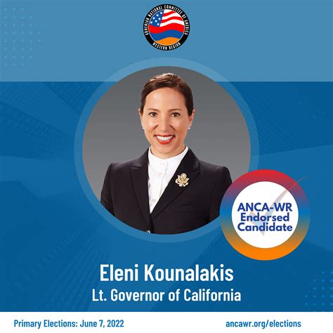 lieutenant governor of california endorsement